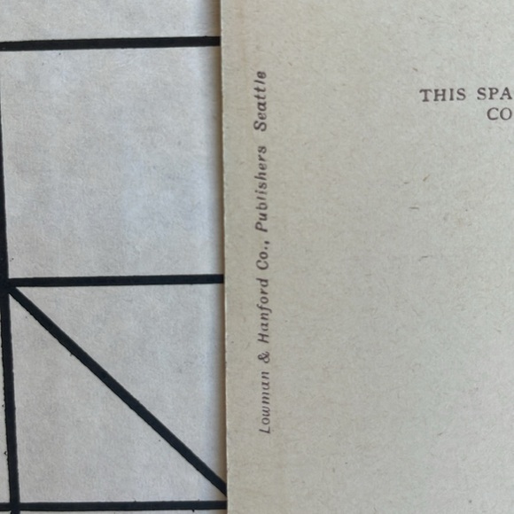 Vintage postcards (2) of Alaska, map of Alaska; No.1382 Juneau, Alaska - Picture 8 of 8